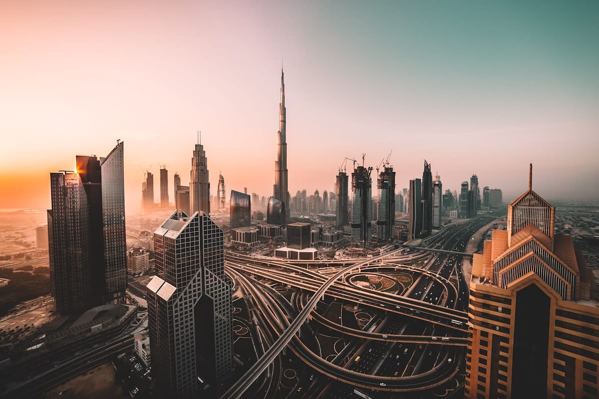 Dubai Creek Harbour location and skyline context