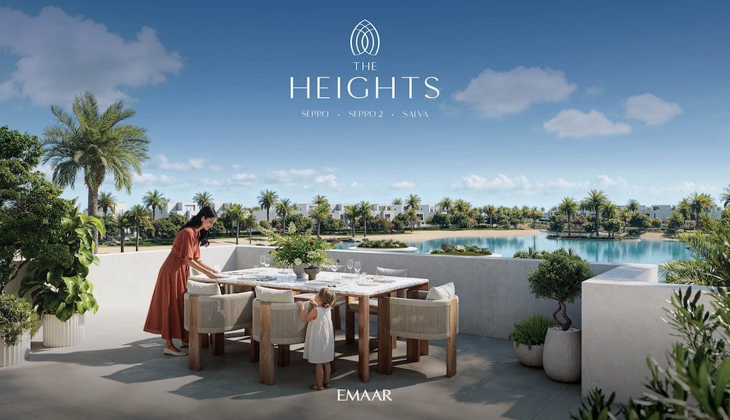Lifestyle render at The Heights